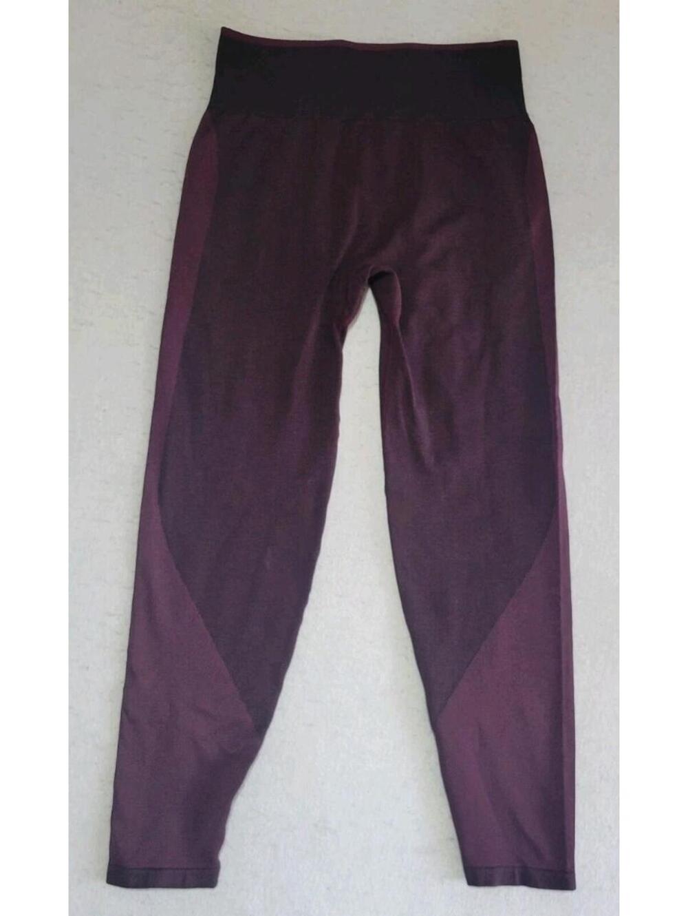 Pink Victoria Secret Seamless Leggings Plum Purple Size Large